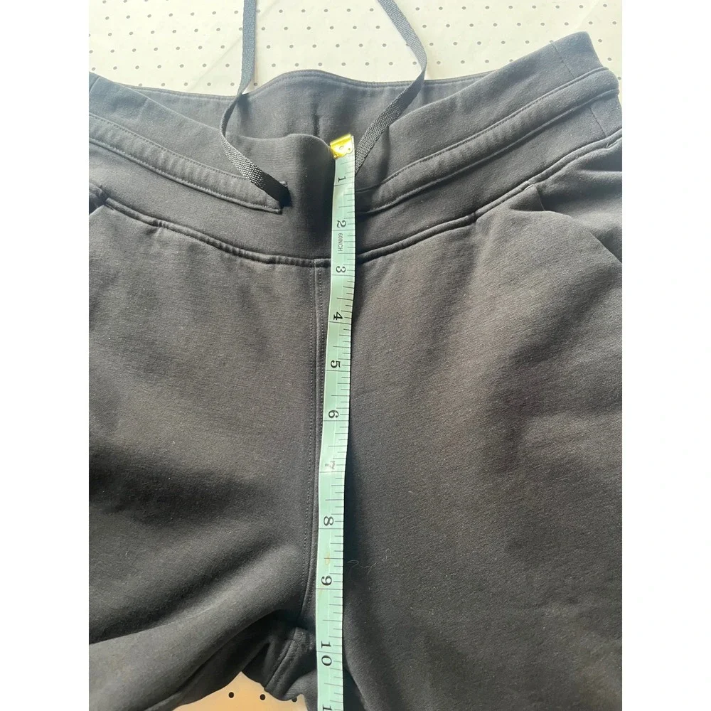 Lululemon Scuba High-Rise Jogger Black Cotton Blend Fleece Sweatpants Size 6